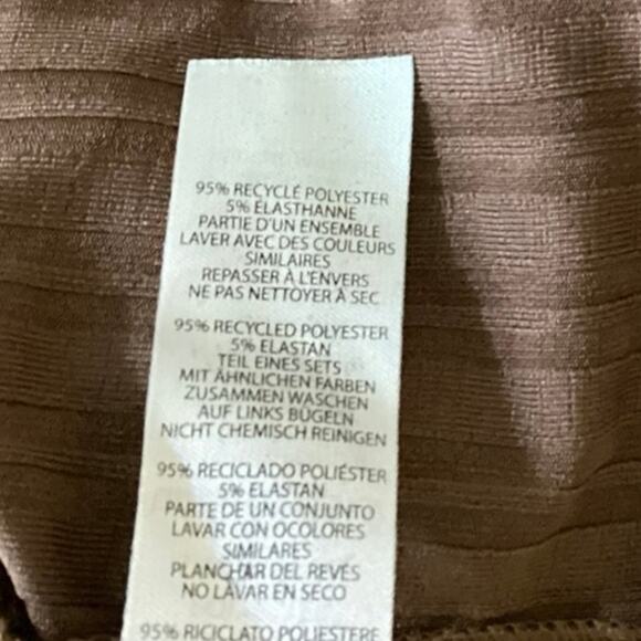 PrettyLittleThings Women's Brown Sleeveless Crew Neck Long Bodycon Maxi Dress 4 - Picture 5 of 5